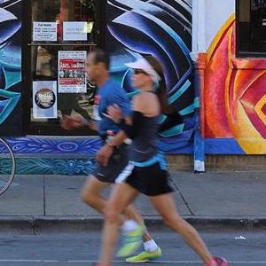 running
